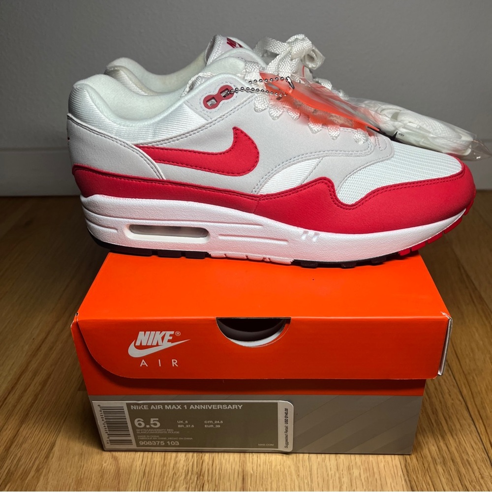 Nike Air Max 1 Anniversary mens 6.5 Wmns 8